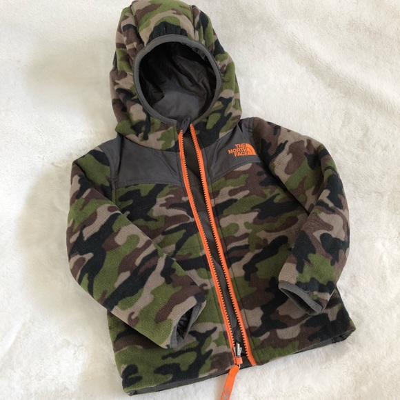 north face camo toddler jacket